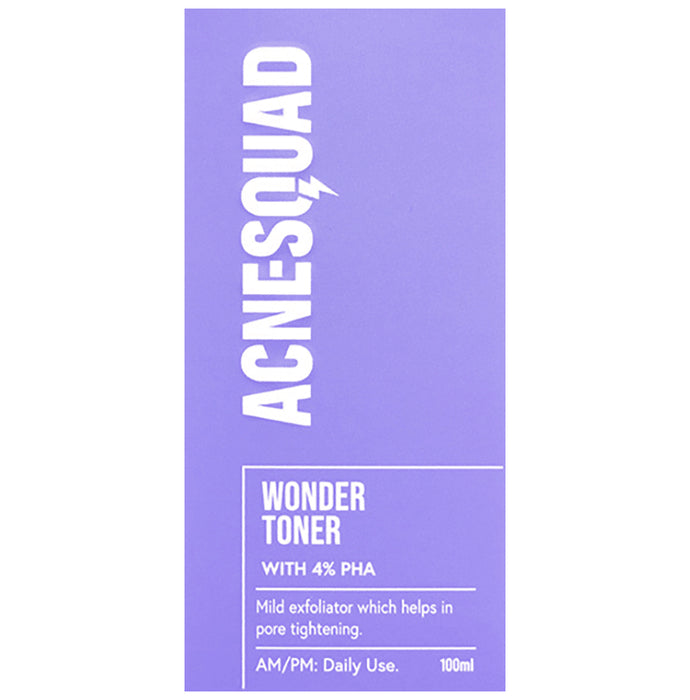 Acnesquad Wonder Toner with 4% PHA - Nibasu