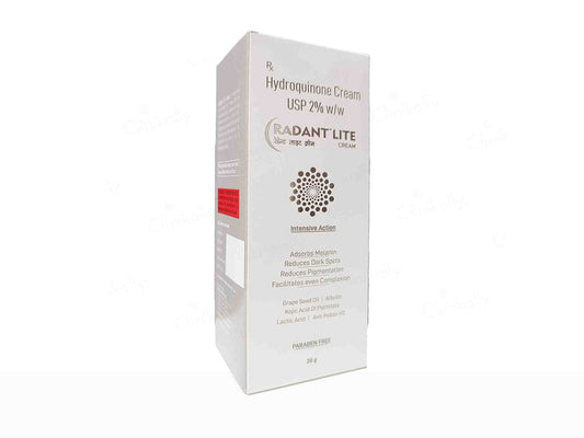 Radant Lite Cream For All Skin Type 20gm - Nibasu 