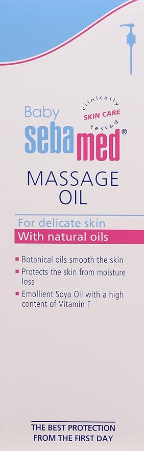 Sebamed Baby Massage Oil 150ml - Nibasu 