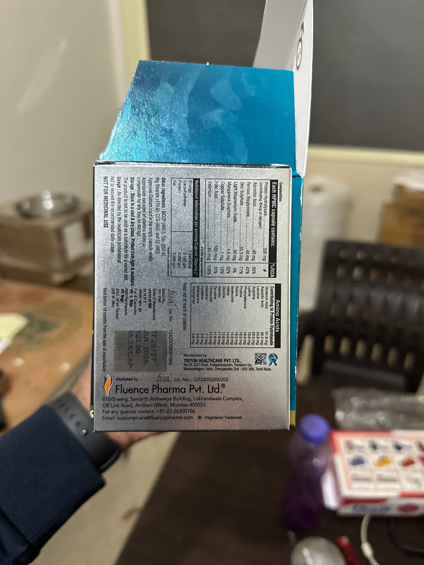 Hair Fact Fluence Advanced Cyclical Therapy (Men) M4+O2