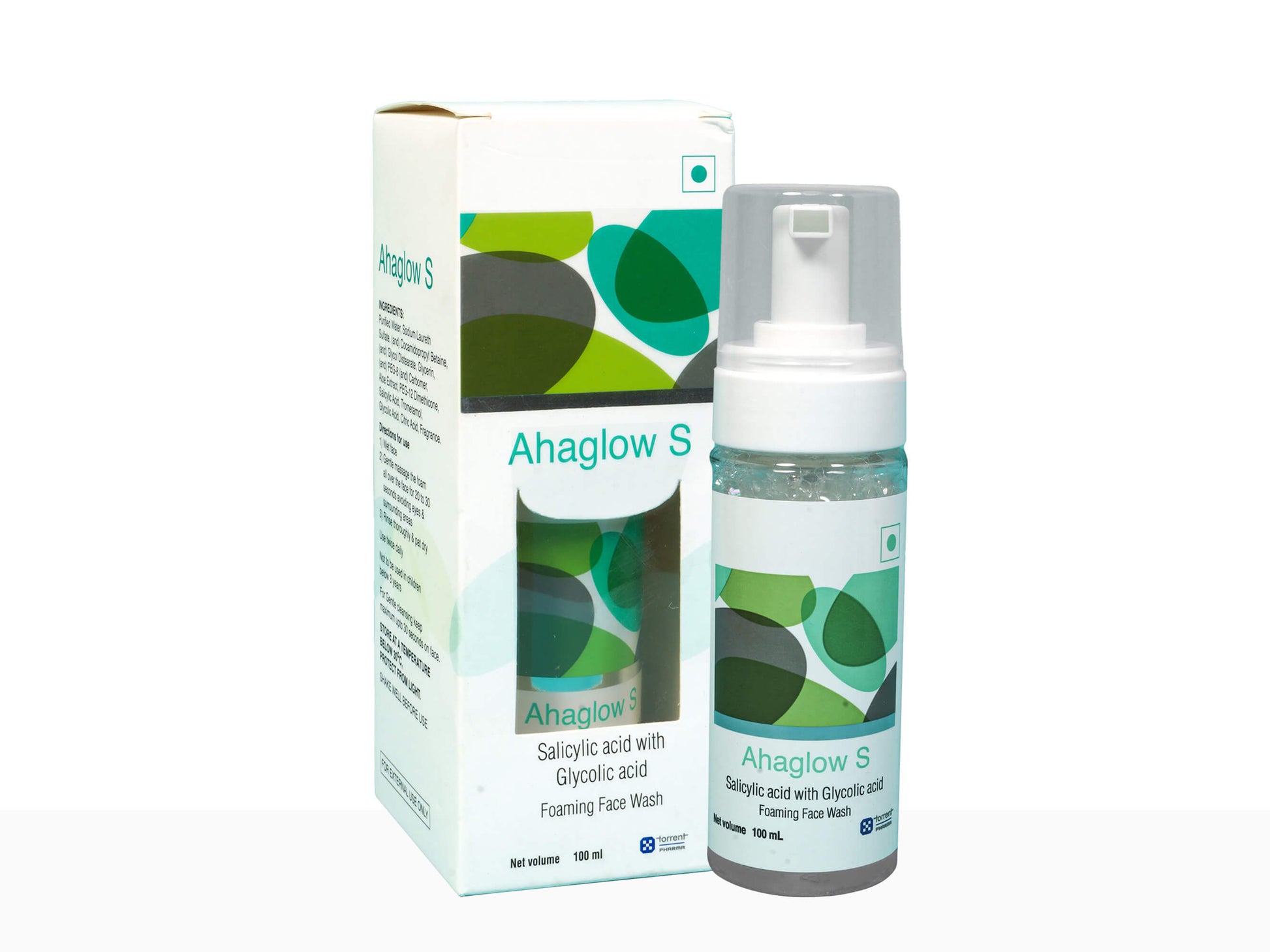 Ahaglow S Foaming Face Wash - Nibasu