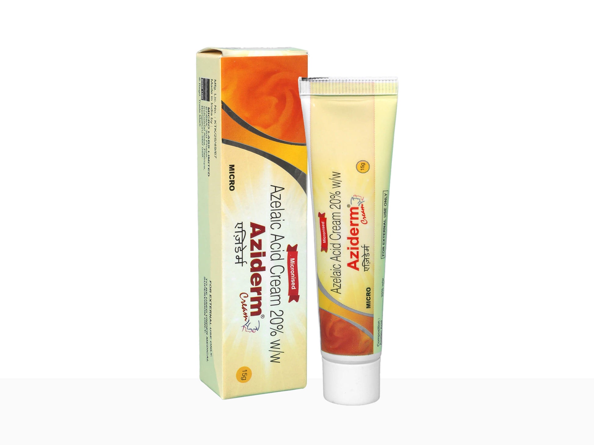 Aziderm 20% Cream - Nibasu