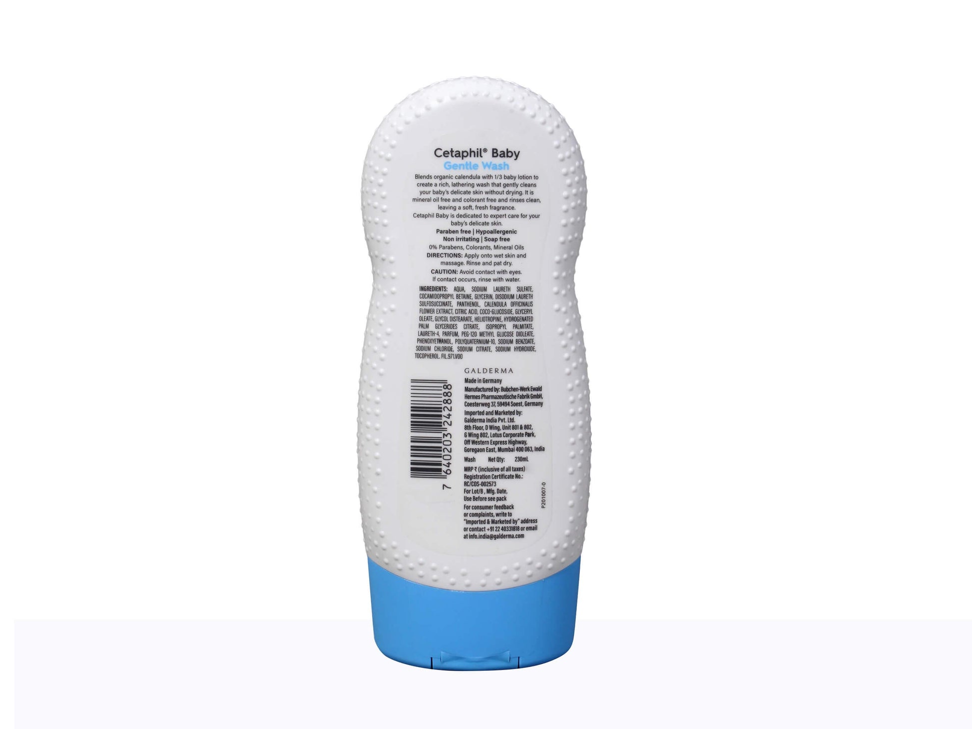 Cetaphil Baby Gentle Wash With Organic Calendula - Nibasu