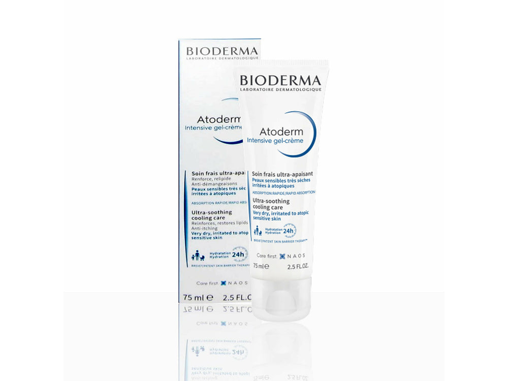 Bioderma Atoderm Intensive Gel-Creme Ultra-Soothing Cooling Care - Nibasu 