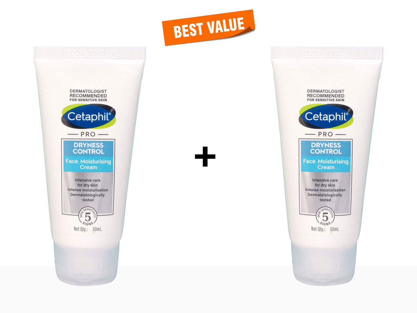Cetaphil Pro Dryness Control Face Moisturizing Cream - Nibasu