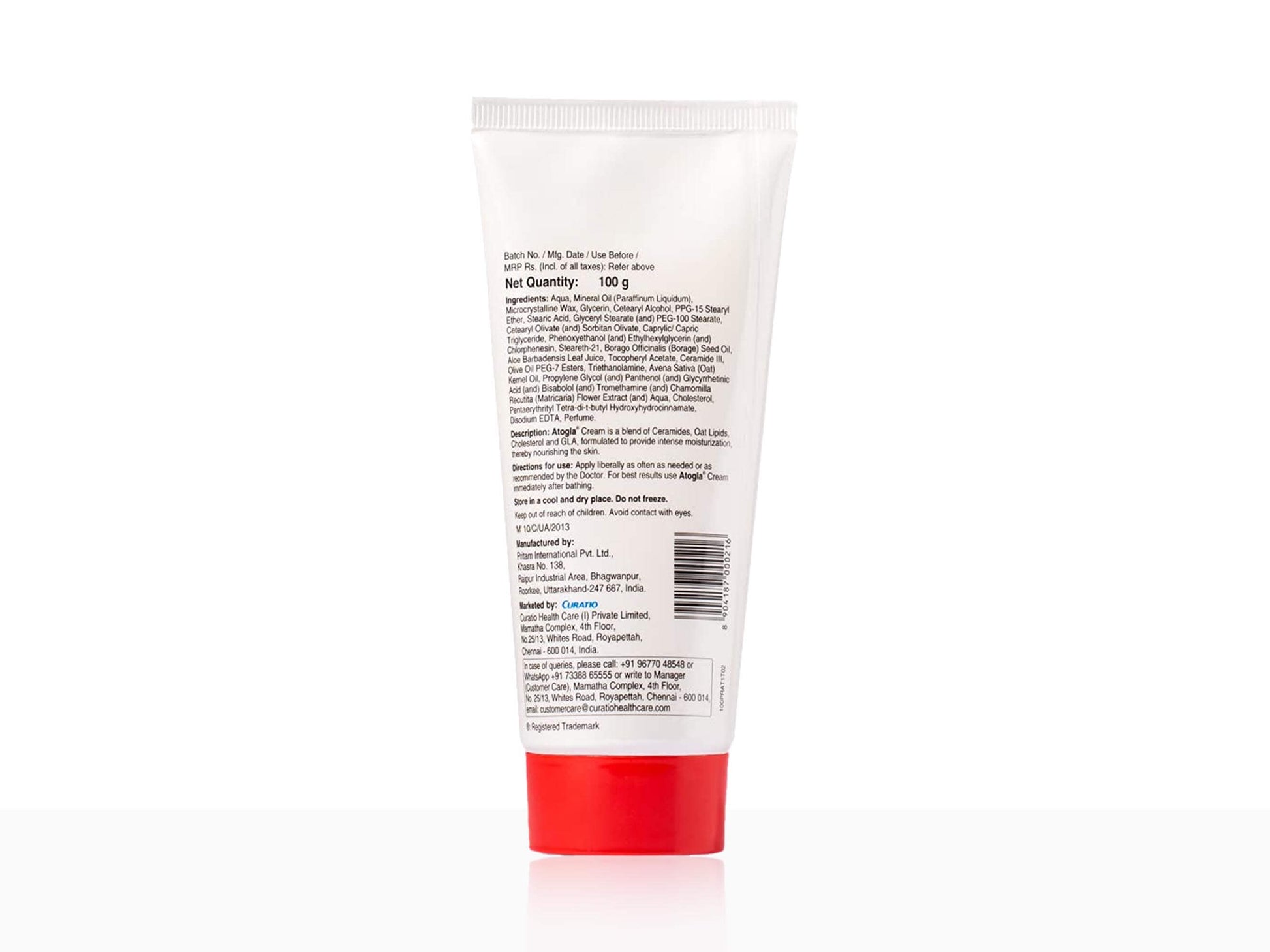Curatio Atogla Baby Moisturizing Cream - Nibasu