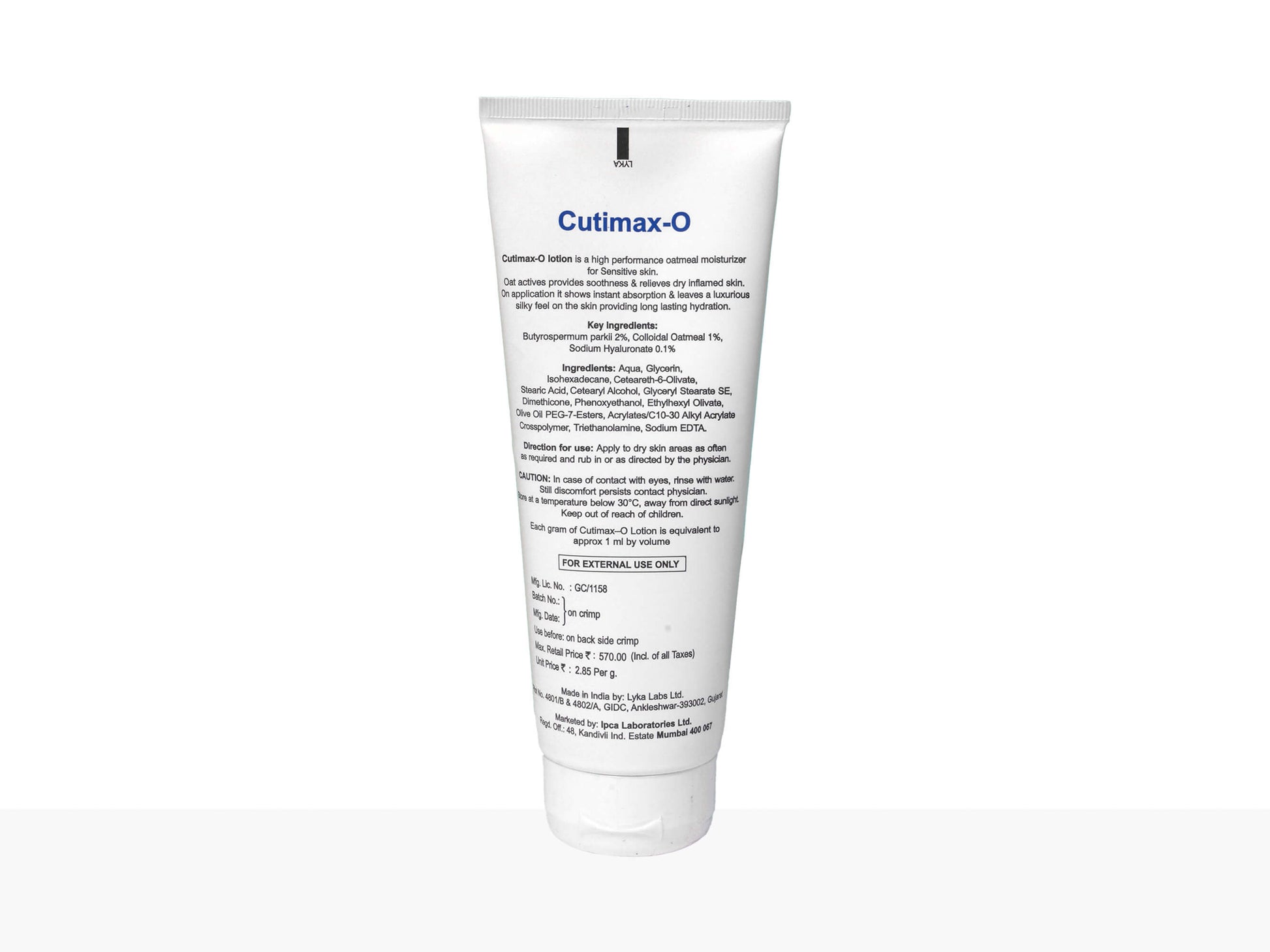 Cutimax O Lotion - Nibasu