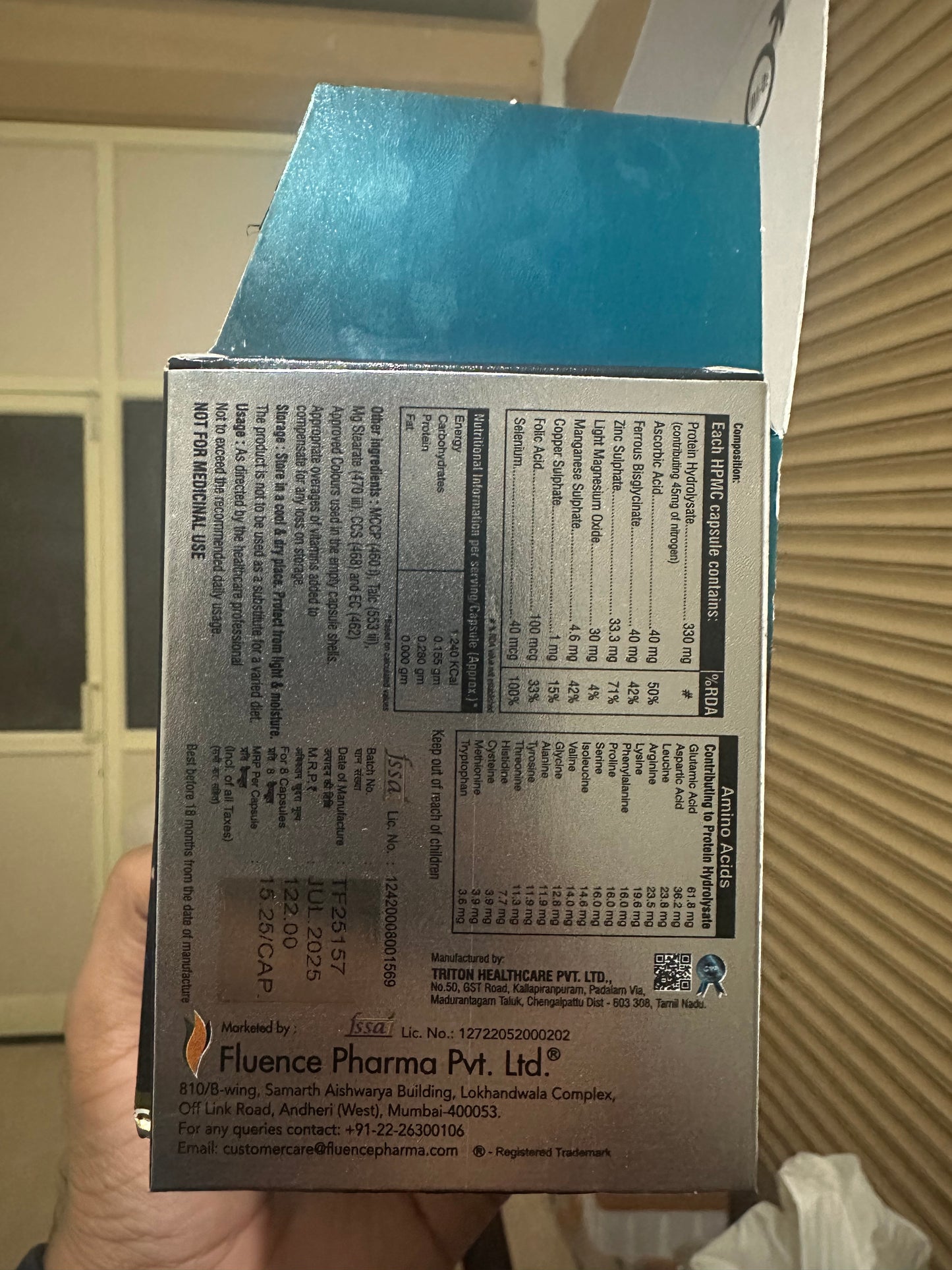 Hair Fact Fluence Advanced Cyclical Therapy (Men) M4+O2