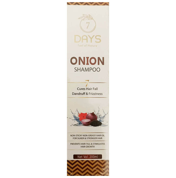 7Days Onion with Japa Black Seed Shampoo - Nibasu