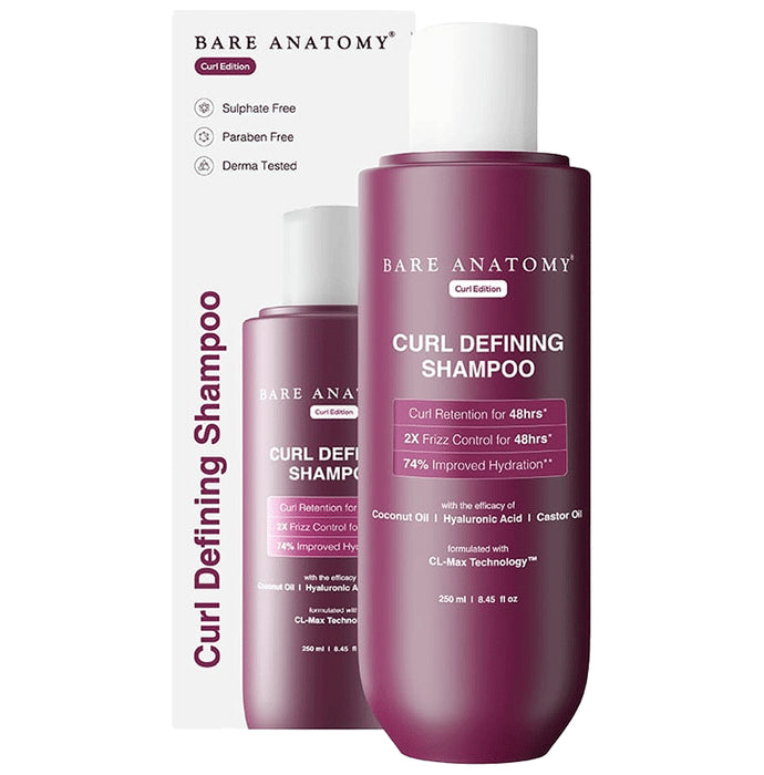 Bare Anatomy Curl Defining Shampoo | For Hair Care - Nibasu