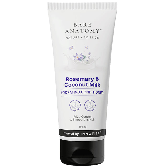 Bare Anatomy Rosemary & Coconut Milk Hydrating Conditioner - Nibasu