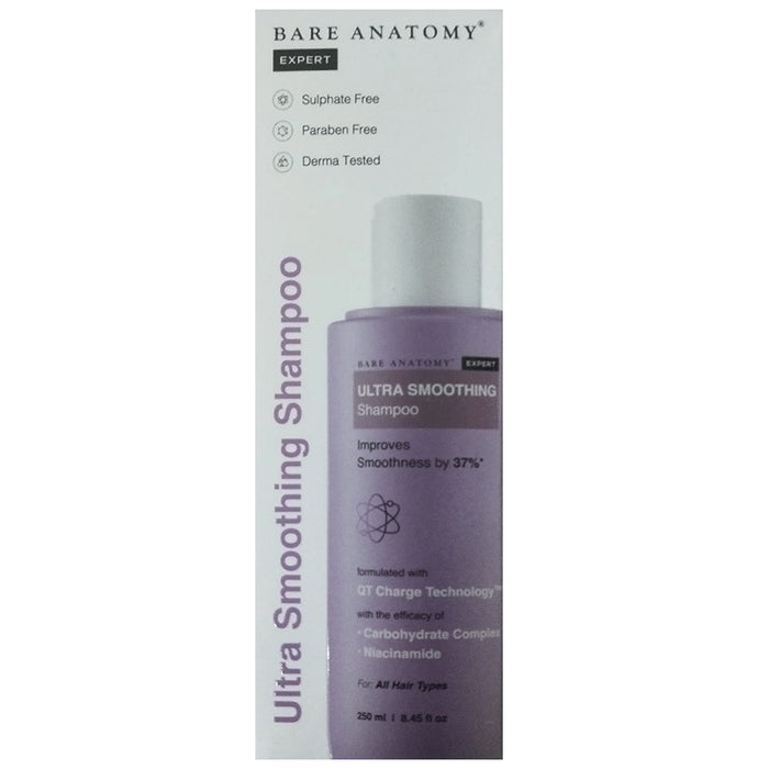 Bare Anatomy Ultra Smoothing Shampoo | For Hair Care - Nibasu
