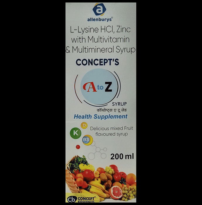 A to Z Syrup Delicious Mixed Fruit - Nibasu