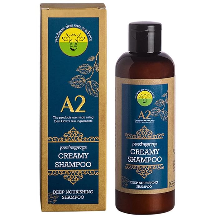 A2 Panchagavya Shampoo Creamy - Nibasu