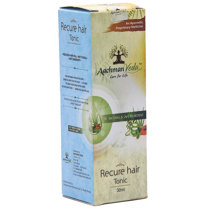 Aachman Veda Recure Hair Tonic - Nibasu