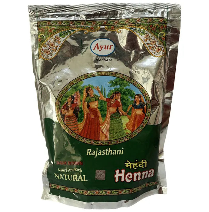 Ayur Herbal Henna Powder (500 gm Each) - Nibasu