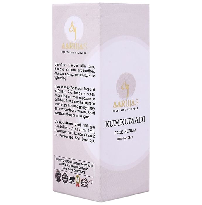 Aarujas Kumkumadi Face Serum - Nibasu