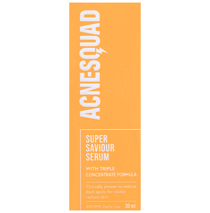 Acnesquad Super Saviour Serum with Triple Concentrate Formula - Nibasu