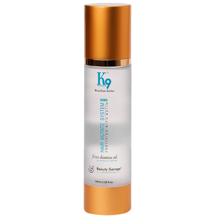 Beauty Garage K9 Frizz Dismiss Hair Oil with Morocco Argan Oil - Nibasu