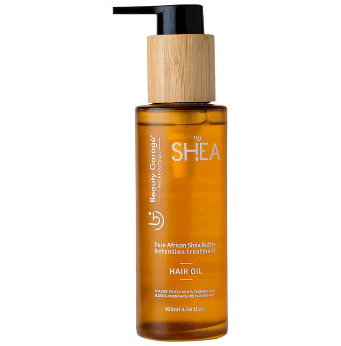 Beauty Garage Pure African Shea Retention Treatment Hair Oil - Nibasu