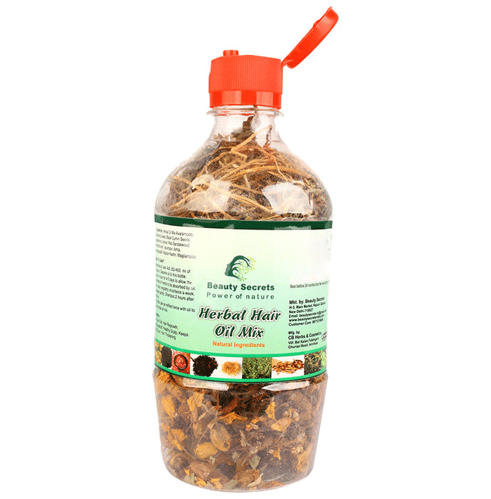 Beauty Secrets Herbal Hair Oil Mix - Nibasu