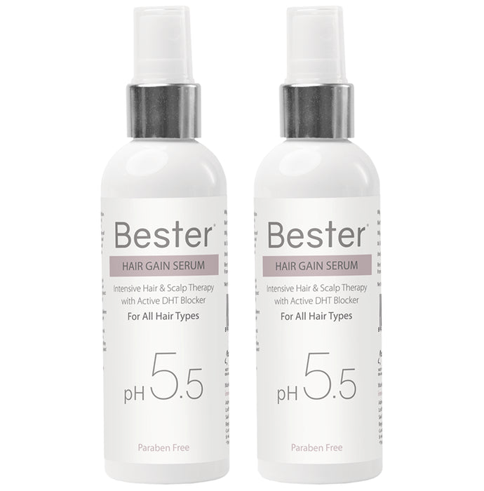 Bester PH 5.5 Hair Gain Serum (100ml Each) - Nibasu