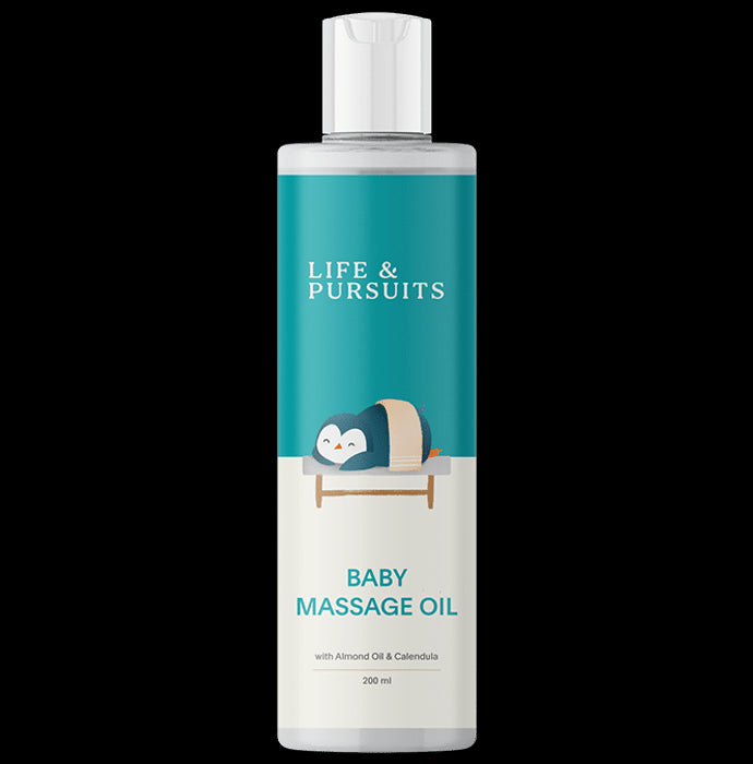 Life & Pursuits Almond Baby Massage Oil - Nibasu