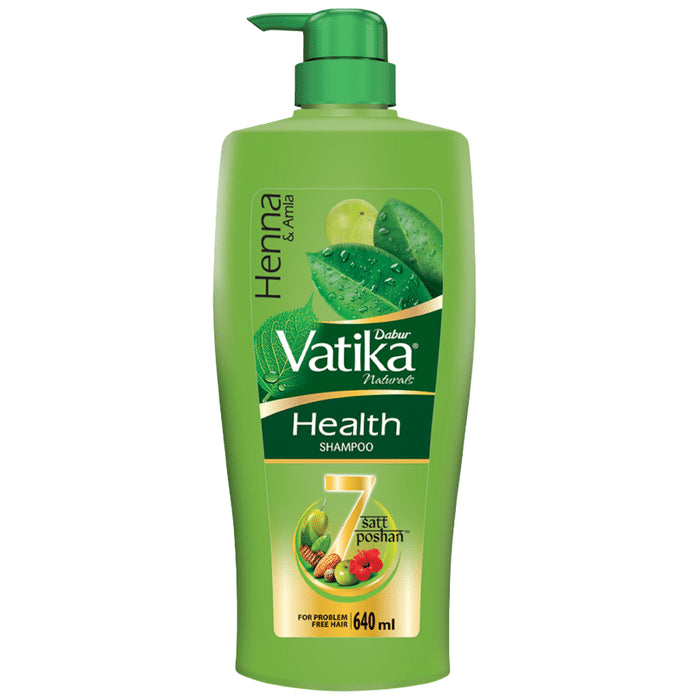 Dabur Vatika Naturals Henna & Amla Shampoo - Nibasu