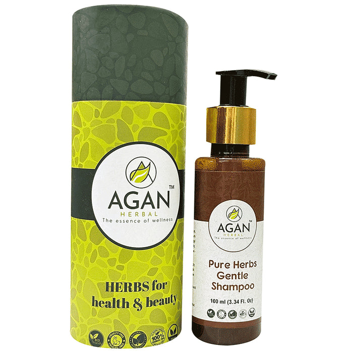 Agan Herbal Pure Herbs Gentle Shampoo - Nibasu