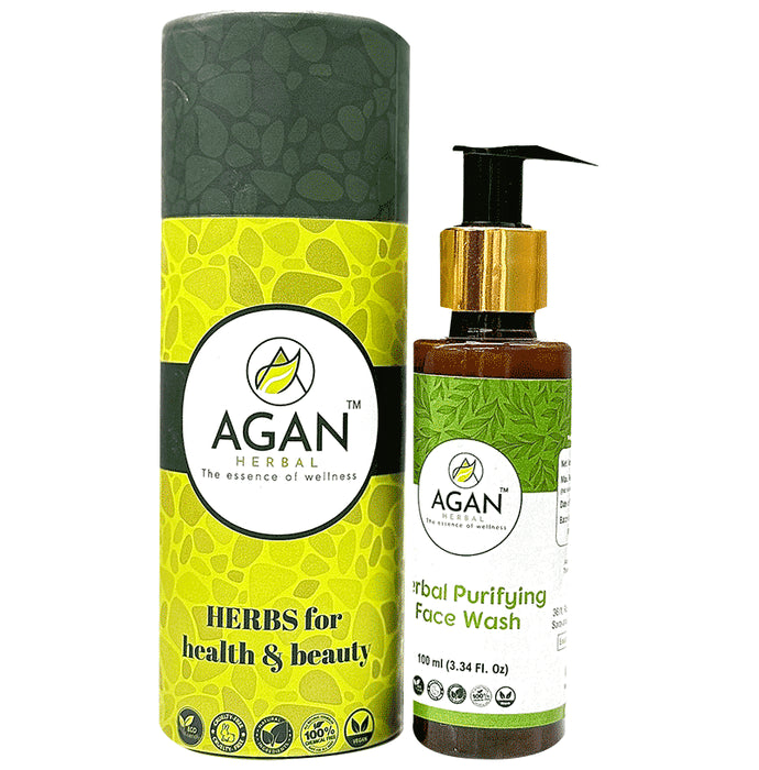 Agan Herbal Purifying Face Wash - Nibasu