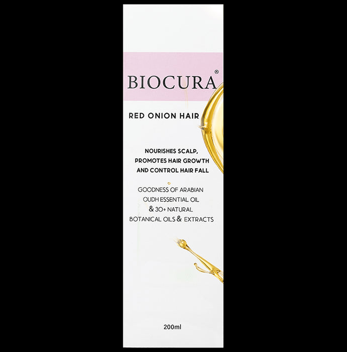Biocura Red Onion Hair Oil - Nibasu