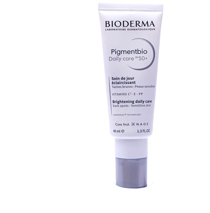 Bioderma Pigmentbio Daily Care Cream SPF 50+ for Dark Spots | Suitable for Sensitive Skin - Nibasu