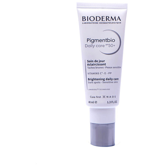Bioderma Pigmentbio Daily Care Cream SPF 50+ for Dark Spots | Suitable for Sensitive Skin - Nibasu