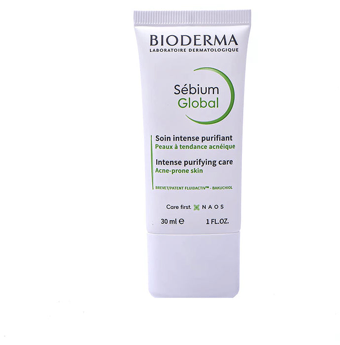 Bioderma Sebium Global Intense Purifying Cream | For Combination to Acne-Prone Skin - Nibasu
