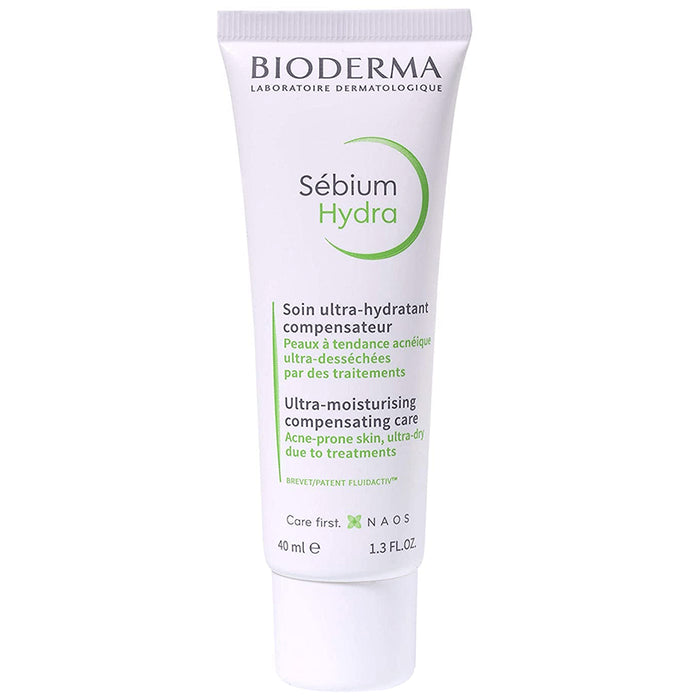 Bioderma Sebium Hydra Moisturiser | For Acne Prone & Ultra-Dry Skin - Nibasu