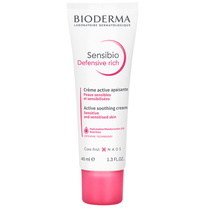 Bioderma Sensibio Defensive Rich Active Soothing Cream - Nibasu