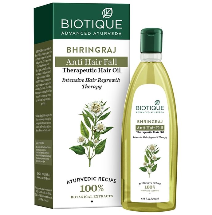 Biotique Bio Bhringraj Therapeutic Oil - Nibasu