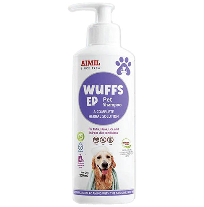 Aimil Pharmaceuticals Wuffs EP Pet Shampoo - Nibasu