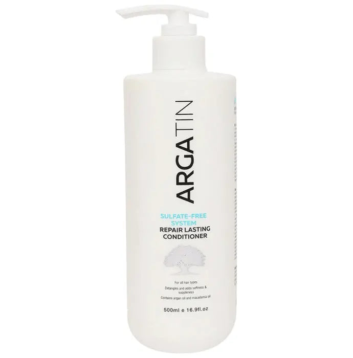 Argatin Keratin Repair Lasting Sulfate-Free Conditioner - Nibasu