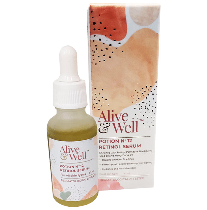 Alive & Well Potion N° 12 Retinol Serum - Nibasu