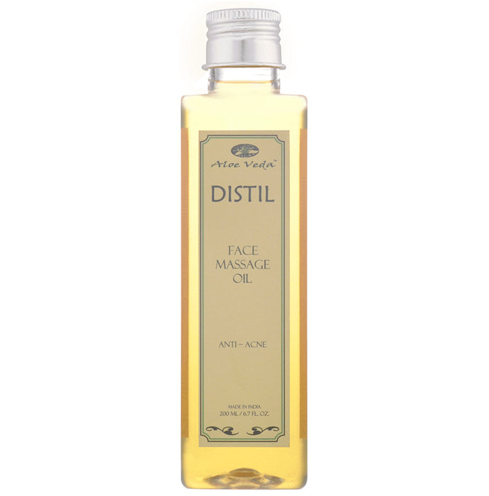 Aloe Veda Distil Face Massage Oil-Anti Acne - Nibasu