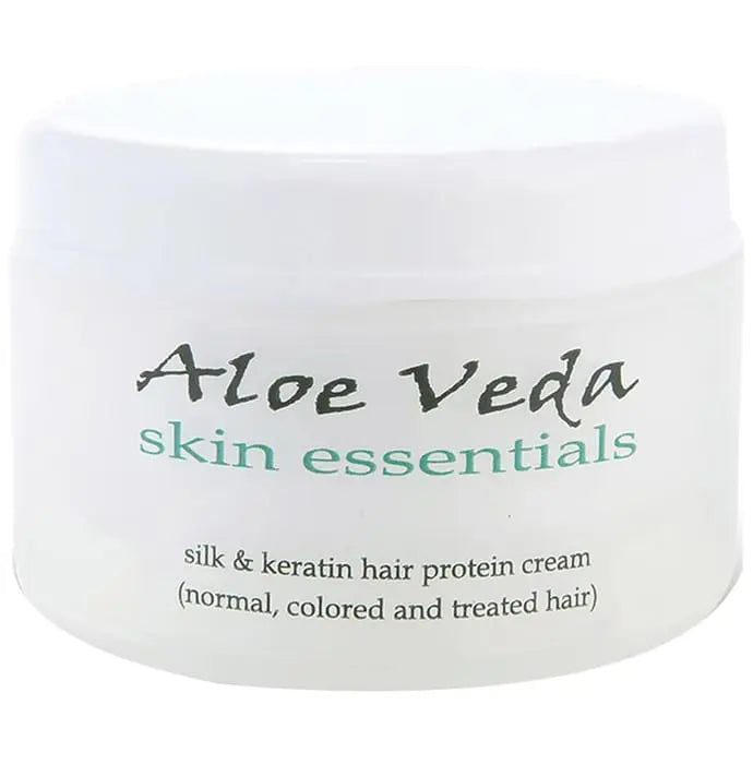 Aloe Veda Silk & Keratin Hair Protein Cream - Nibasu