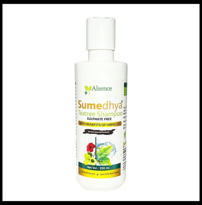 Alsence Sumedhya Teatree Shampoo (200ml Each) - Nibasu