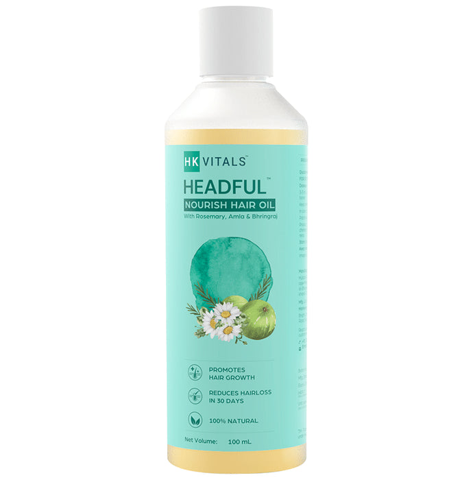 HK Vitals Nourish Hair Oil - Nibasu