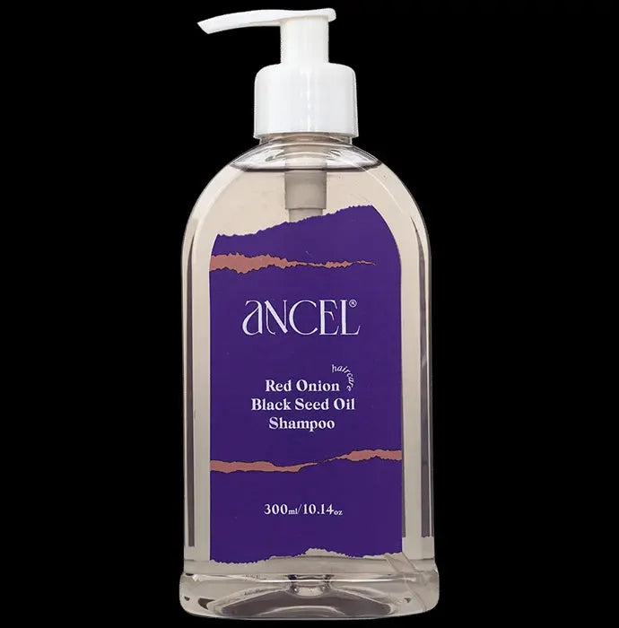 Ancel Shampoo Red Onion Black Seed Oil - Nibasu