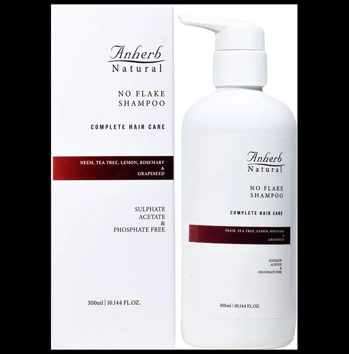Anherb Natural Everything Shampoo Complete Hair Care Rosemary & Grapeseed - Nibasu