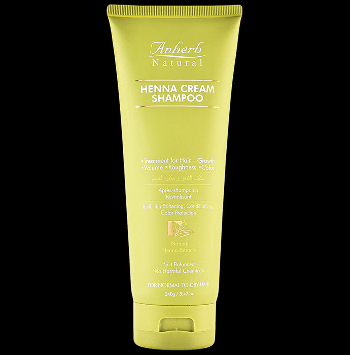 Anherb Natural Henna Cream Shampoo - Nibasu