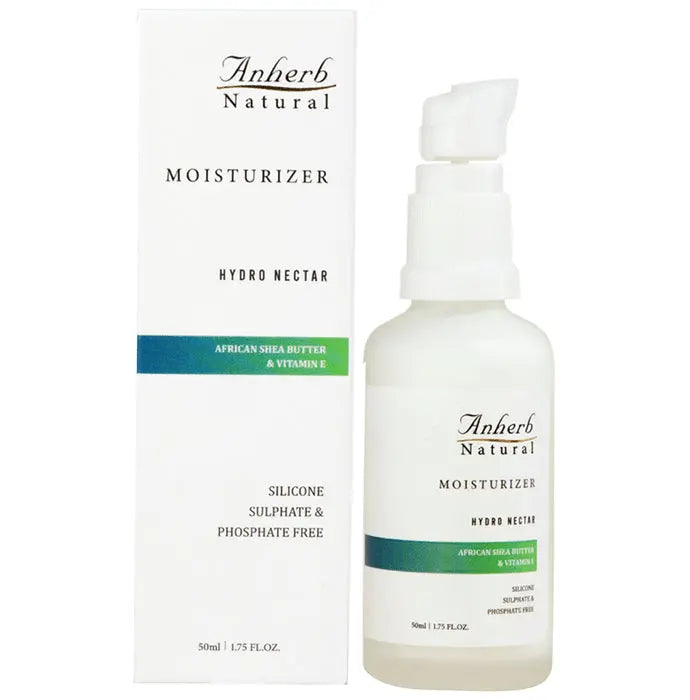 Anherb Natural Moisturiser Hydro Nectar African Shea Butter & Vitamin E - Nibasu