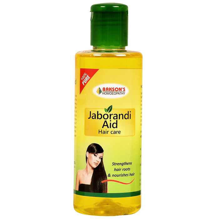 Bakson's Homeopathy Jaborandi Aid Hair Care - Nibasu