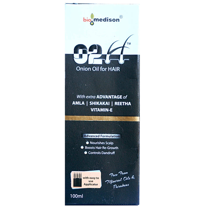 Biomedison O2H Onion Oil for Hair - Nibasu
